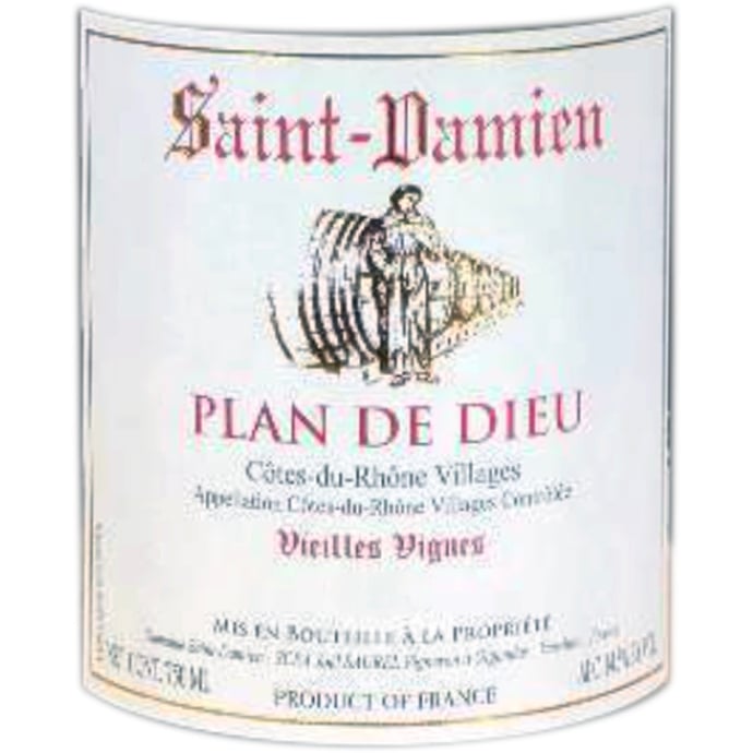 Domaine Saint Damien Cotes du Rhone Vieilles Vignes Plan de Dieu 2018