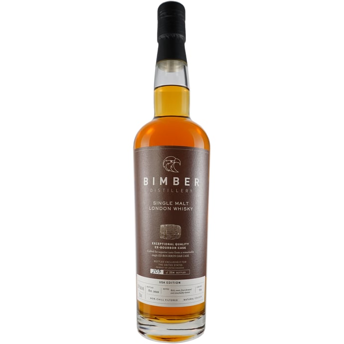 Bimber London Single Malt ex Bourbon Barrel # 154