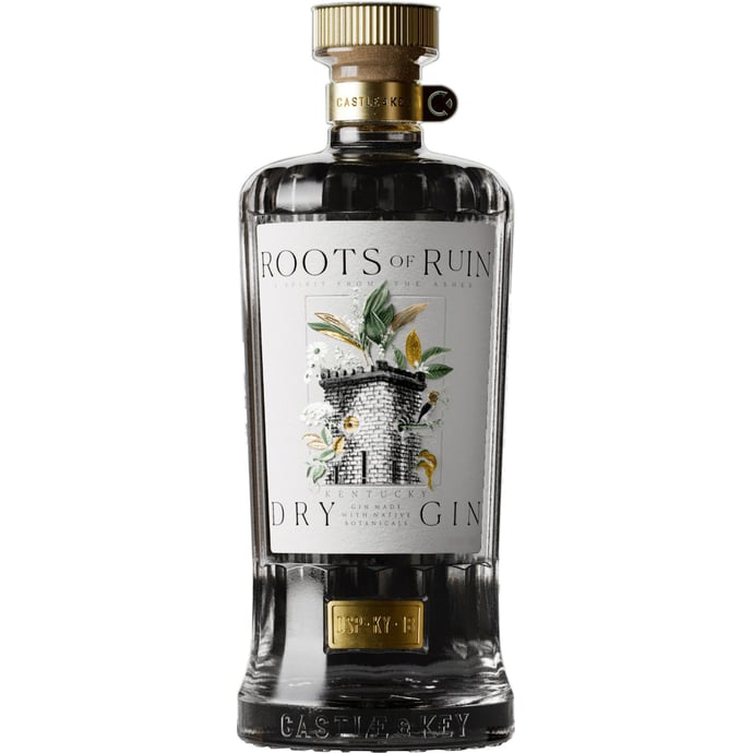Castle & Key Roots of Ruin Kentucky Dry Gin