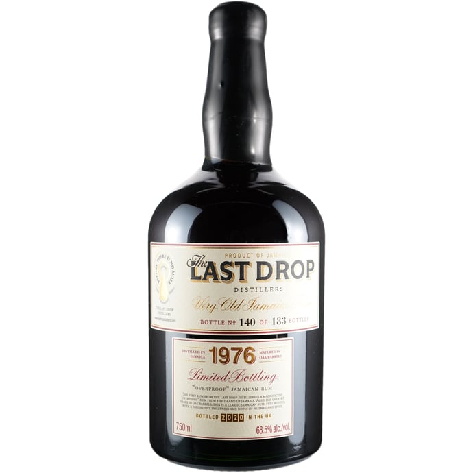 The Last Drop -43 year old Jamaican Rum 2020 Limited Release 1976
