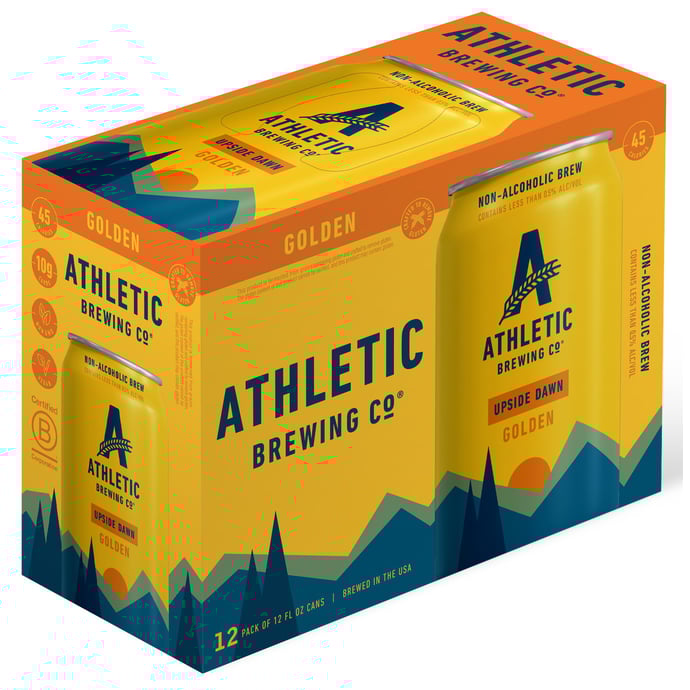 Athletic Brewing Upside Dawn Non-Alcoholic Golden