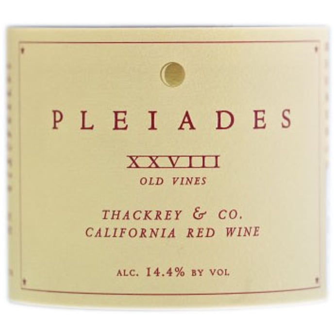 Thackrey & Co Pleiades XXVIII Red Blend