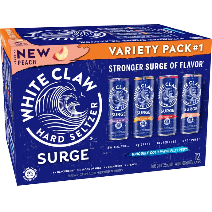 White Claw Surge Variety Pack