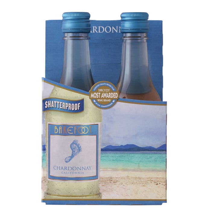 Barefoot Chardonnay 4 Pack