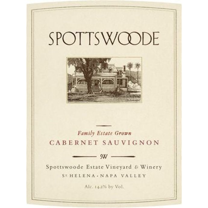 Spottswoode Estate Cabernet Sauvignon 2018