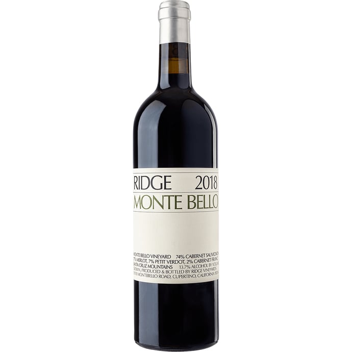 Ridge Monte Bello 2018