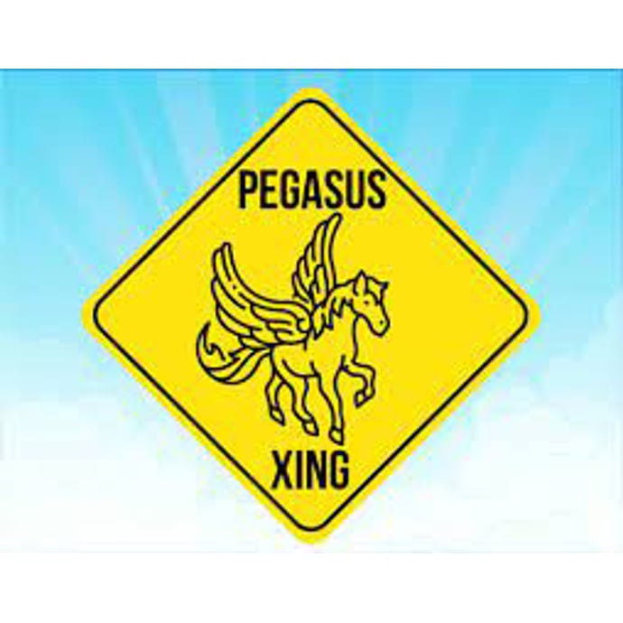 MisBeehavin Meads Pegasus Xing Half Bottle