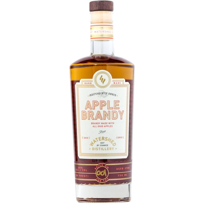 Watershed Distillery Straight Bourbon Finished in ex Apple Brandy Barrels