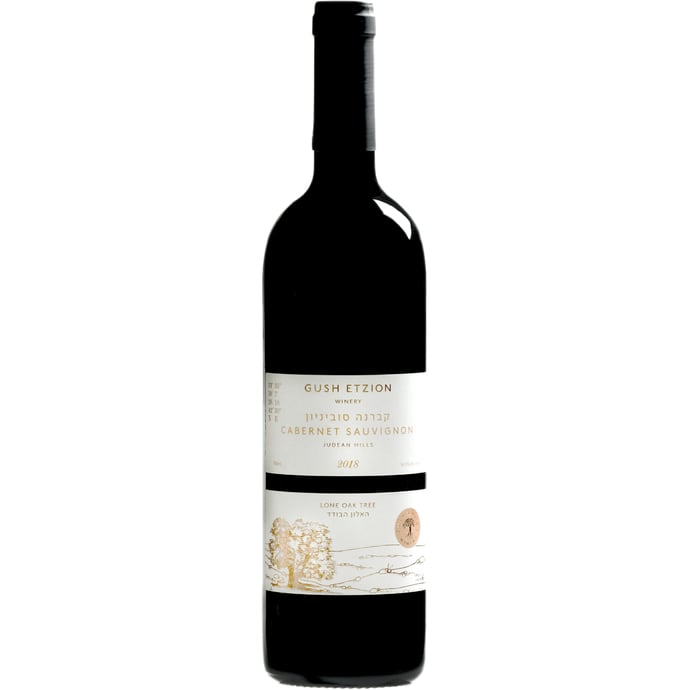 Gush Etzion Winery Cabernet Sauvignon Reserve Lone Oak Tree 2018