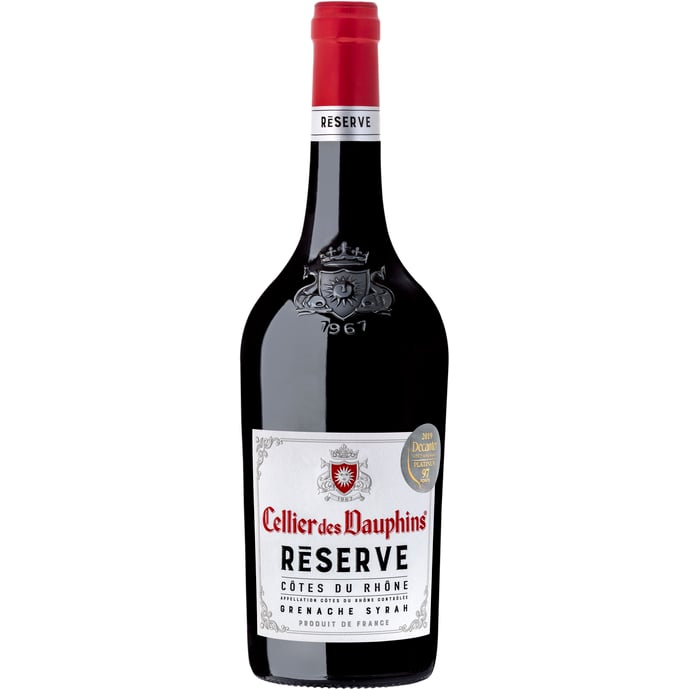 Cellier de Dauphins Cotes du Rhone Rouge Reserve 2019