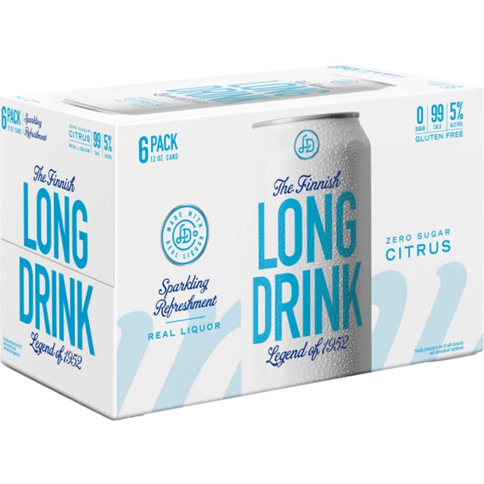 The Long Drink Company Zero Cocktail