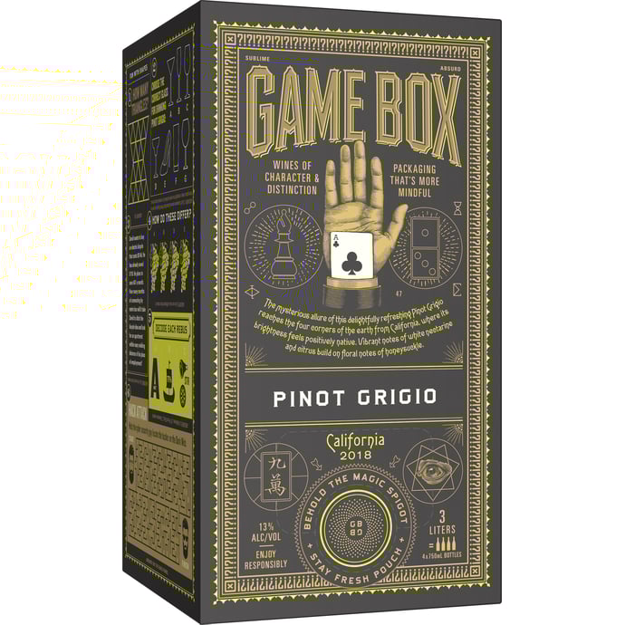 Game Box Pinot Grigio 2020