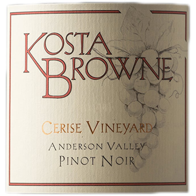 Kosta Browne Pinot Noir Cerise Vineyard 2017