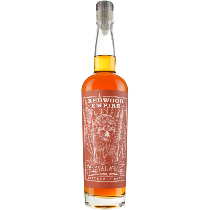 Redwood Empire Grizzly Beast Straight Bourbon Bottled in Bond