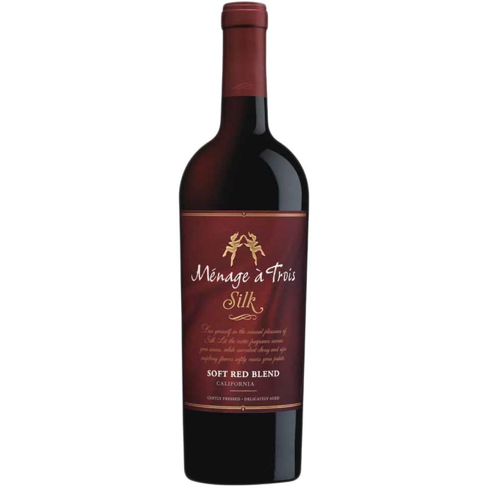 Menage a Trois Silk Red