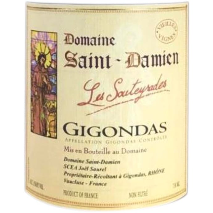 Domaine Saint Damien Gigondas Les Souteyrades 2019