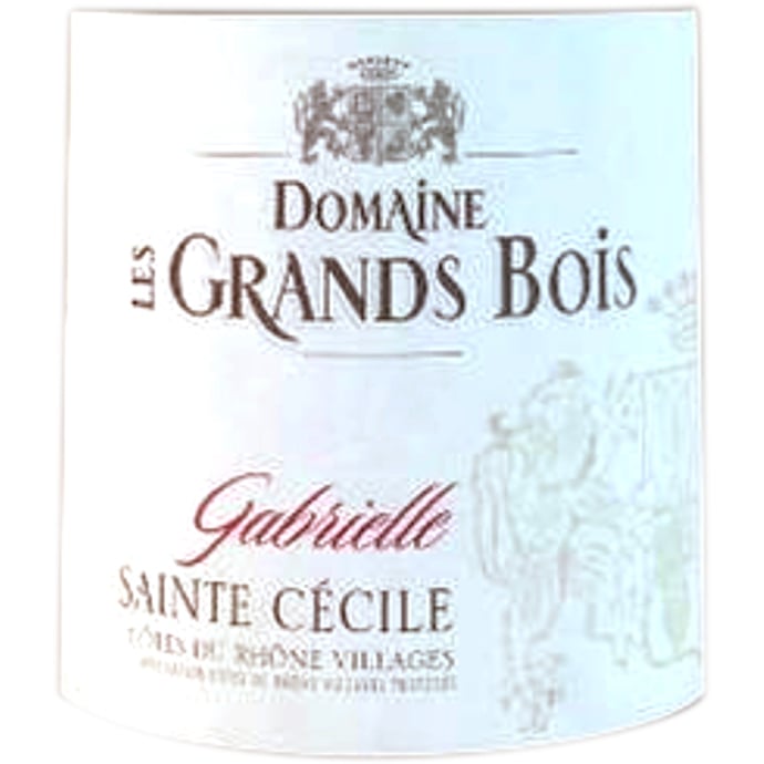 Domaines Grand Bois Cotes du Rhone Villages Cuvee Gabrielle 2019