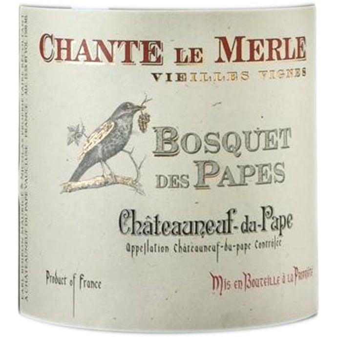 Bosquet des Papes Chateauneuf du Pape Cuvee Chante le Merle Vieille Vignes 2019