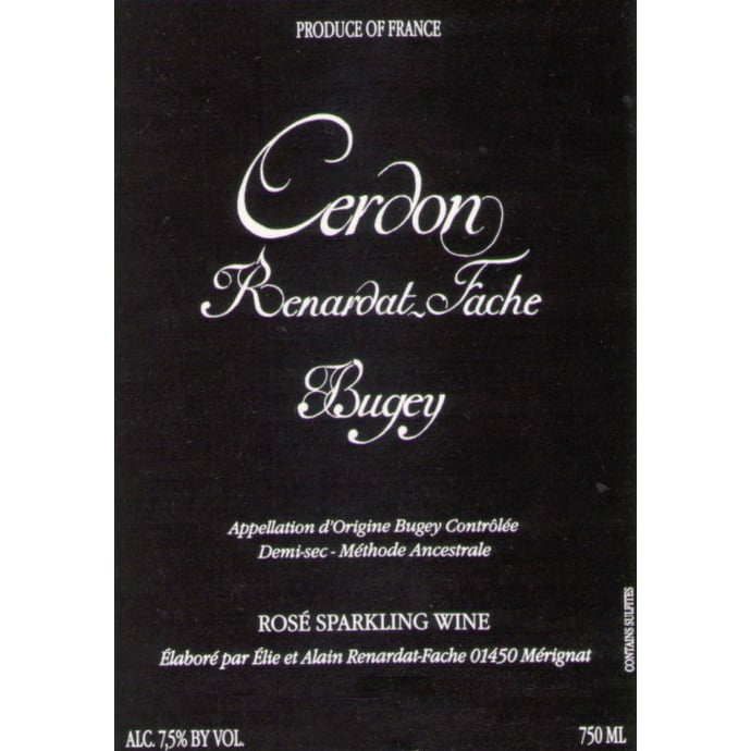 Renardat Fache Cerdon de Bugey 2020
