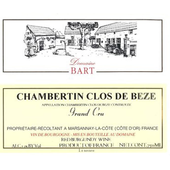 Domaine Bart Chambertin Clos de Beze 2019