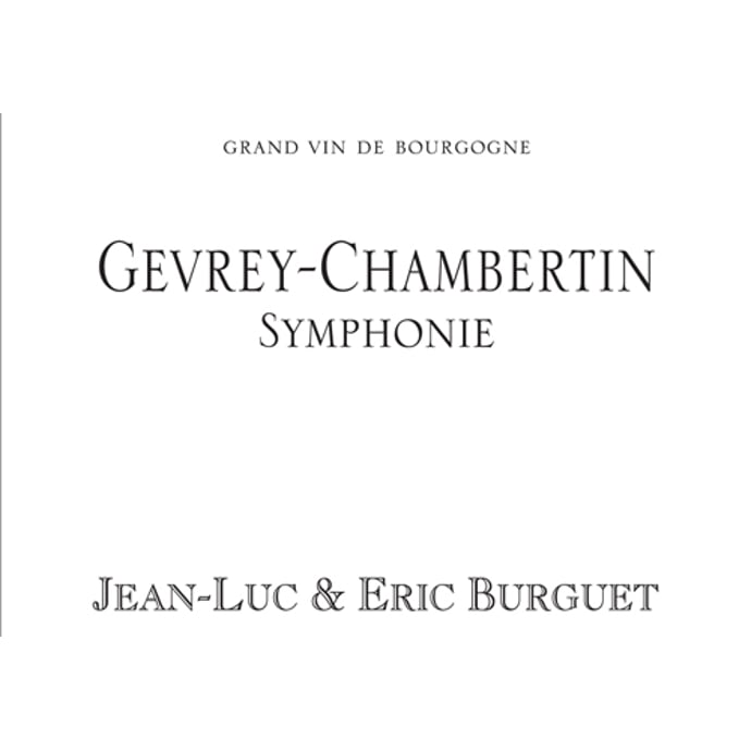 Alain Burguet Gevrey Chambertin Symphonie 2019
