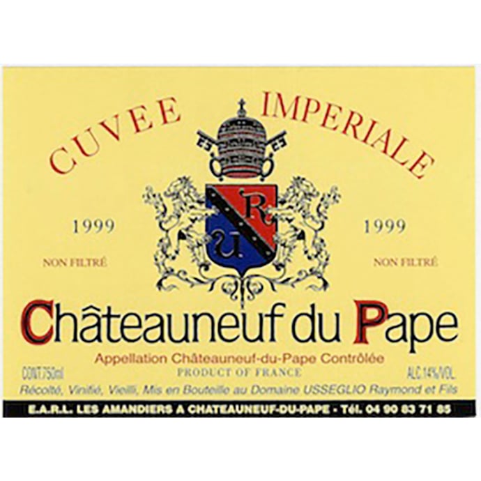 Raymond Usseglio Chateauneuf du Pape Cuvee Imperiale 2019