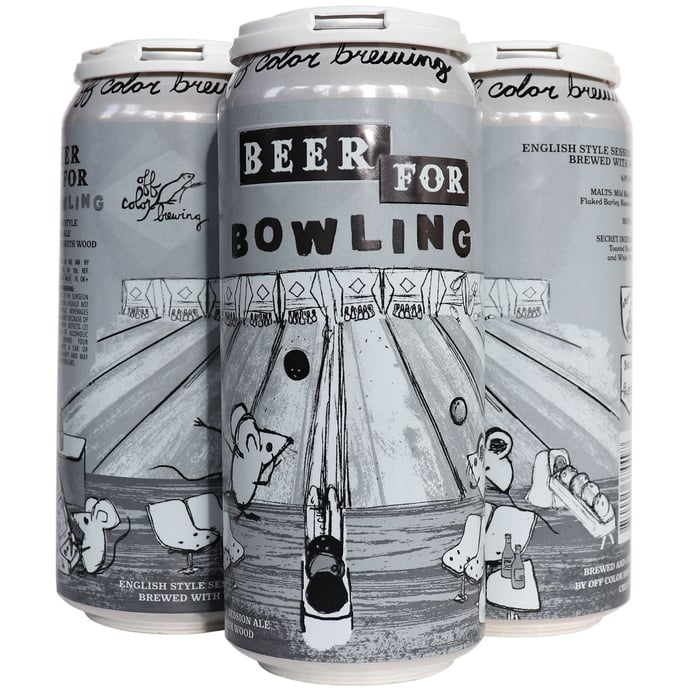 Off Color Beer for Bowling