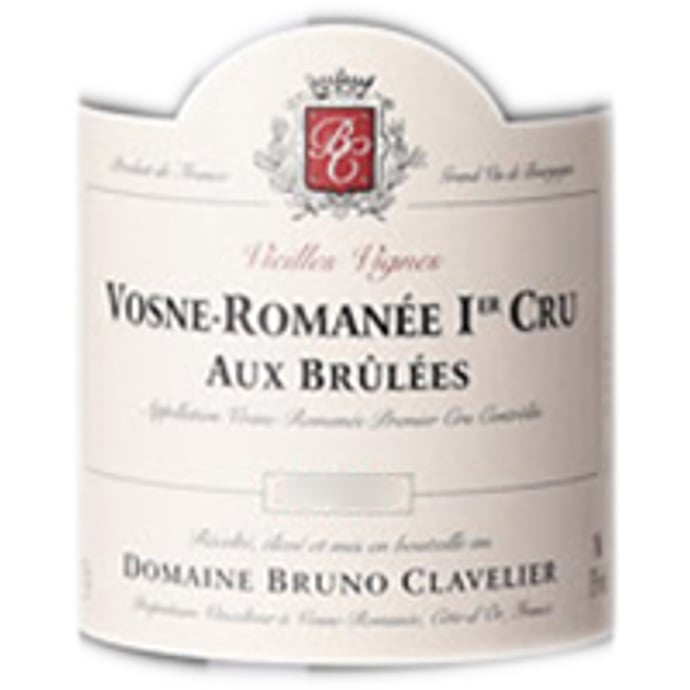 Bruno Clavelier Vosne Romanee Aux Brulees 2019