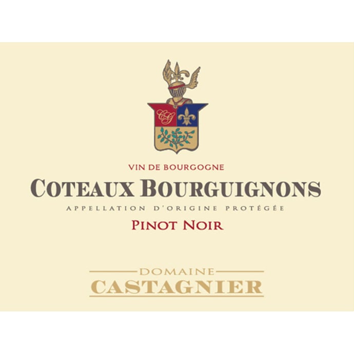 Jerome Castagnier Coteaux Bourguignons Pinot Noir 2018