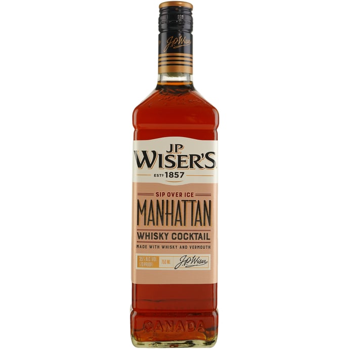 J.P. Wiser's Manhattan Whisky Cocktail