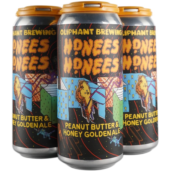 Oliphant Honees Honees Peanut Butter Golden Ale
