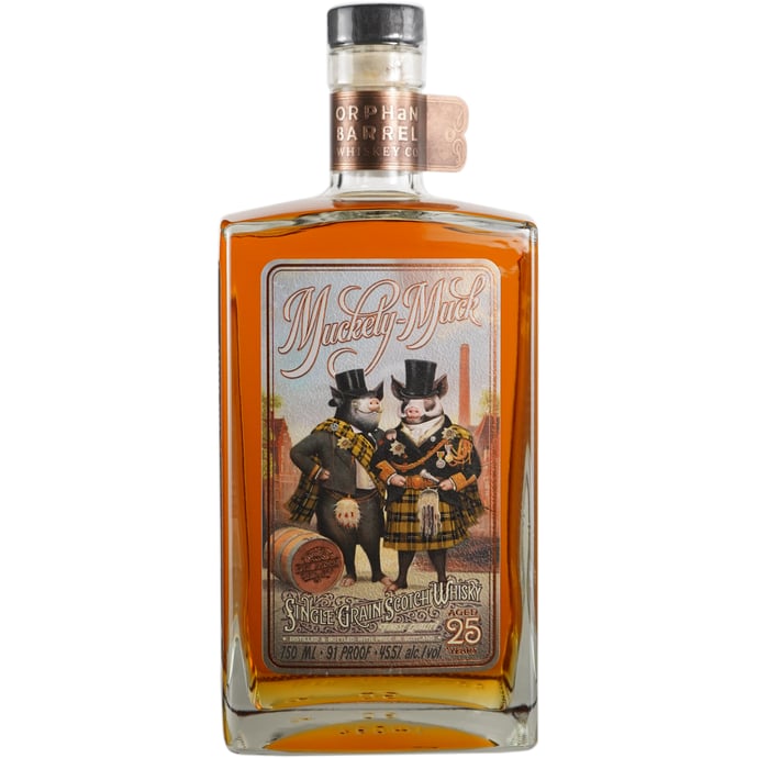 Orphan Barrel Whiskey Company Muckety Muck 25 year old Single Grain Whisky from Port Dundas Distillery