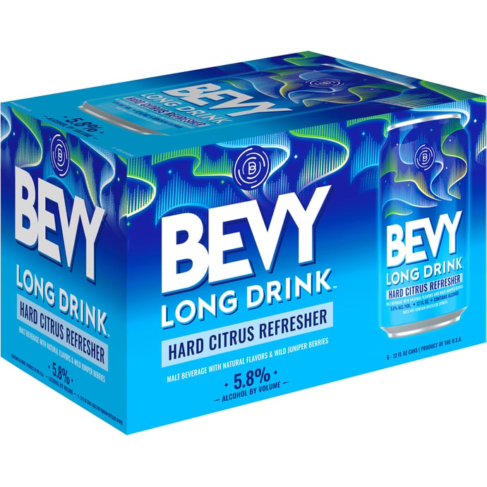 Bevy Long Drink Hard Citrus Refresher