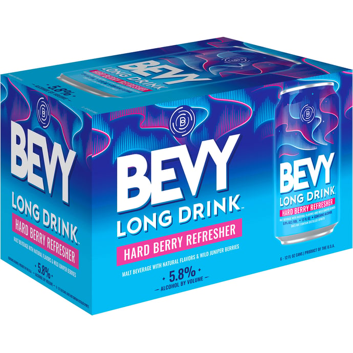 Bevy Long Drink Hard Berry Refresher