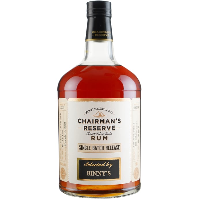 Chairman's Reserve Rum 14 year old ex Bourbon Barrel from John Dore 1 and Coffey Stills 2006