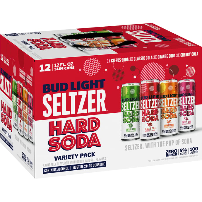 Bud Light Seltzer Hard Soda Variety Pack