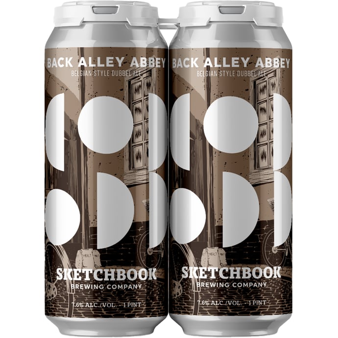 Sketchbook Back Alley Abbey Belgian Dubbel