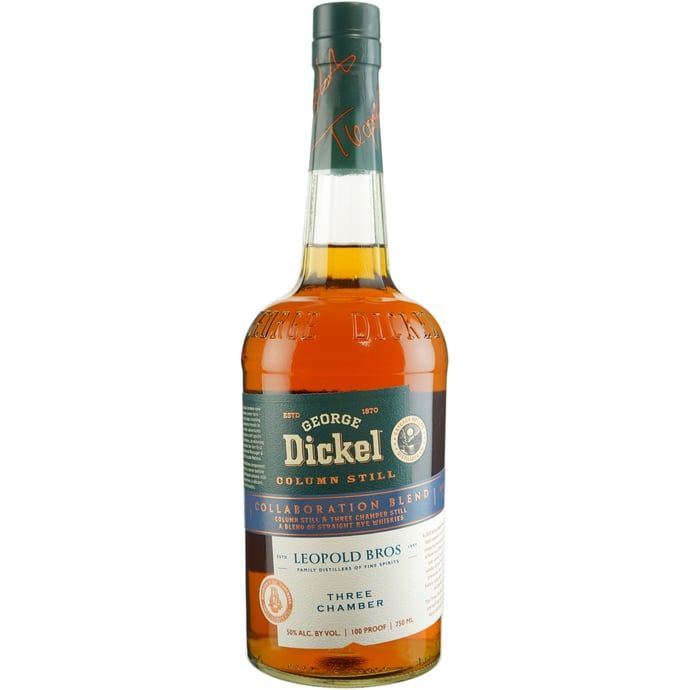 George Dickel x Leopold Bros. Rare Blended Rye Whiskey