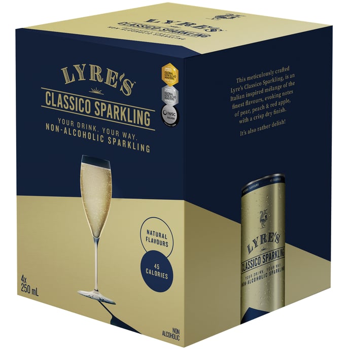 Lyre's Classico 4 Pack Cans