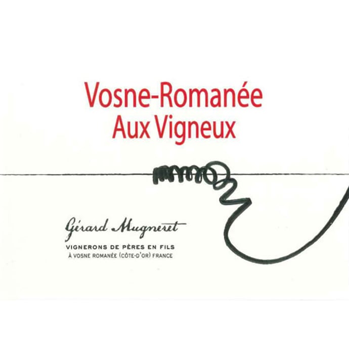 Domaine Gerard Mugnuret Vosne Romanee 2017