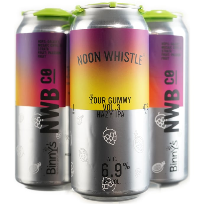 Noon Whistle Your Gummy Vol. 3 collaboration with Binny's
