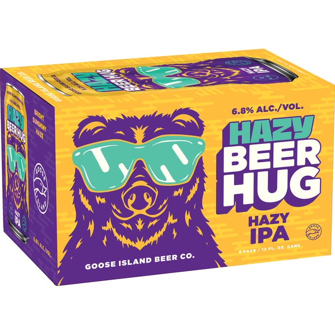Goose Island Hazy Beer Hug