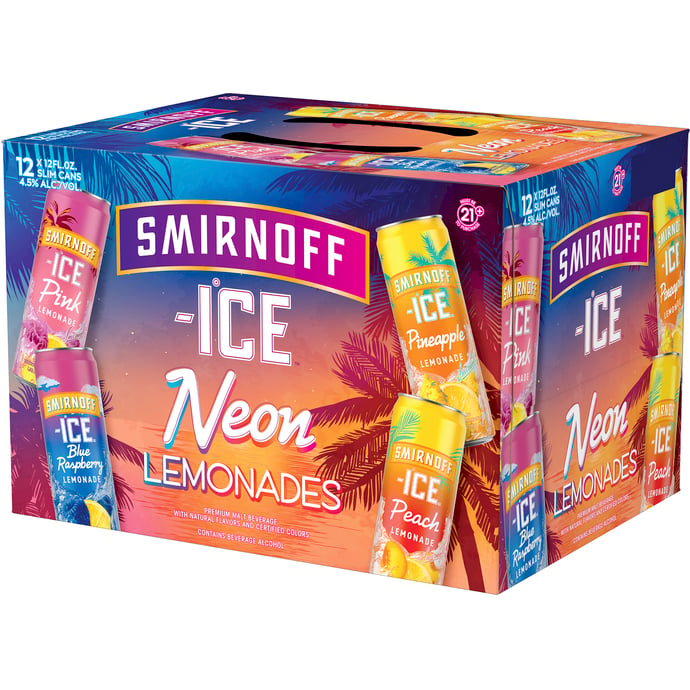 Smirnoff Ice Neon Lemonade Variety Pack