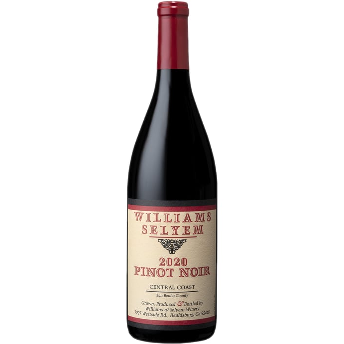 Williams Selyem Pinot Noir Central Coast 2020