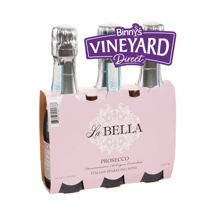 La Bella Prosecco 3 Pack