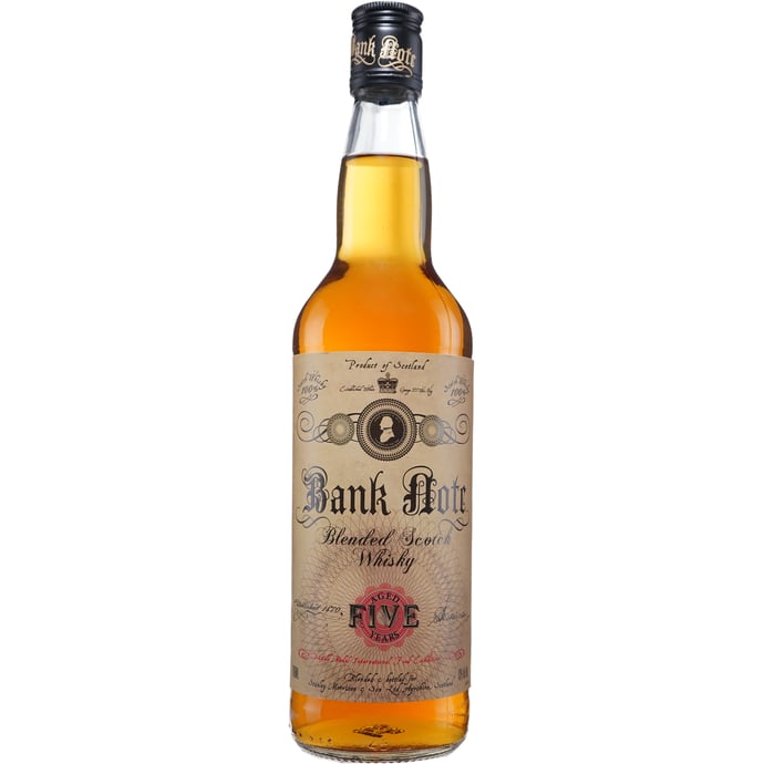 Bank Note 5 year old Blended Scotch Whisky