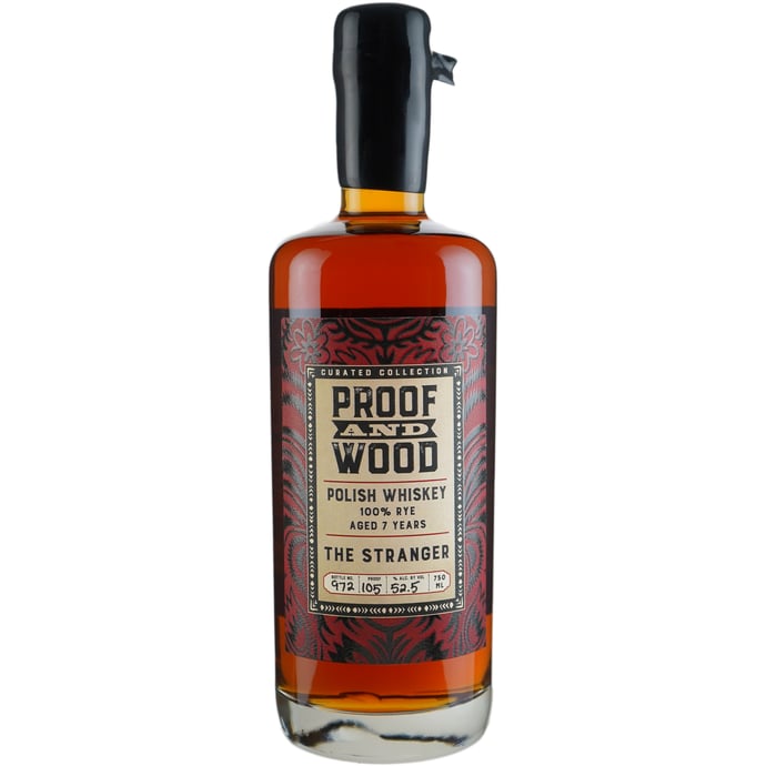 Proof and Wood The Stranger 100% Rye Polish Whiskey