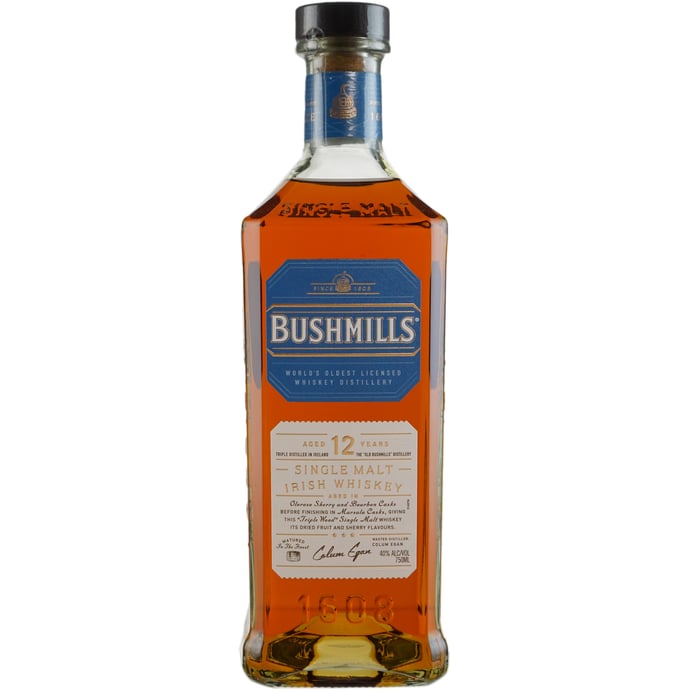 Bushmills 12 year old Irish Single Malt