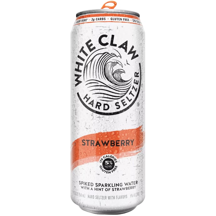 White Claw Hard Seltzer Strawberry