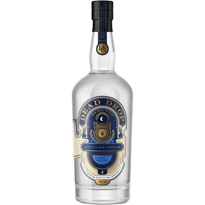Thornton Distilling Dead Drop Artesian Vodka Kosher for Passover